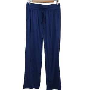 Floral By Flora Nikrooz Women's Navy Blue Walking Pants Size S (6/8) NWOT